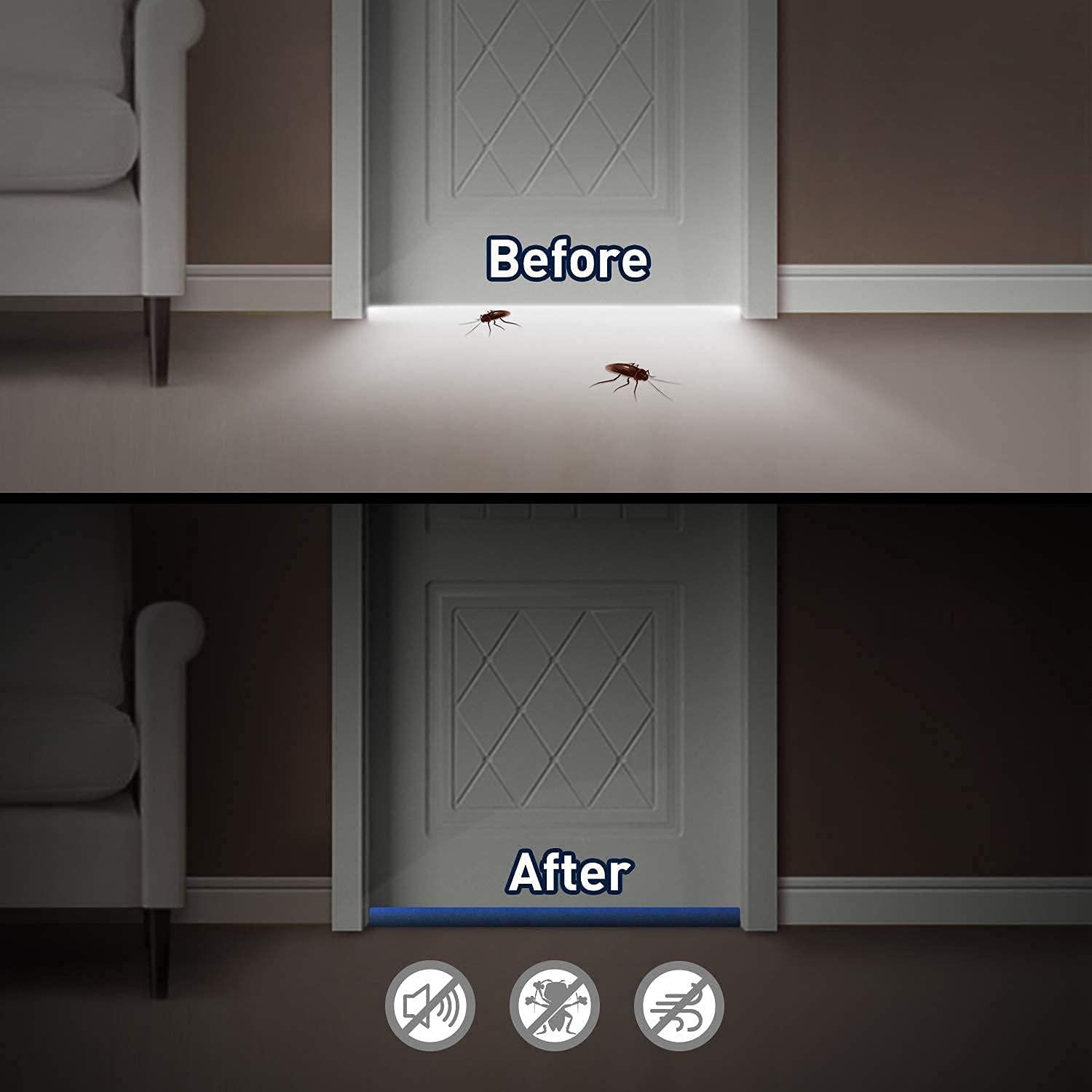 Product Name:Door Gap Sealer Protector Sound-Proof Reduce Noise Waterproof Dimensions(L x W in cm):-90 x 18 cm Material: Foam Color: Brown